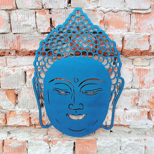 Buddha fej falikép